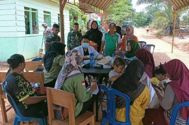 TMMD Buka Pelayanan Kesehatan Bersama Dokter Tangguh Pemkab