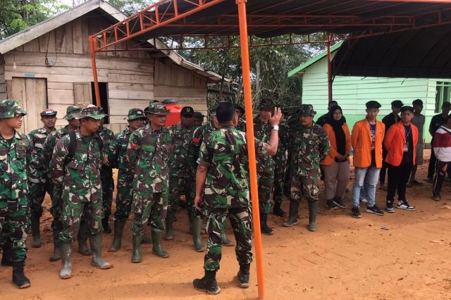 Apel Pagi Satgas TMMD Bersama Warga dan Mahasiswa Kukerta: Pekerjaan Sistematis dan Terukur