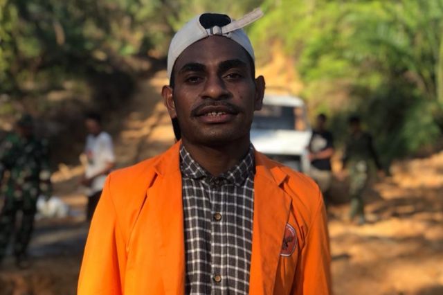 4 Tahun Tak Pulang, Mahasiswa Asal Papua Ini Malah Ikut TMMD