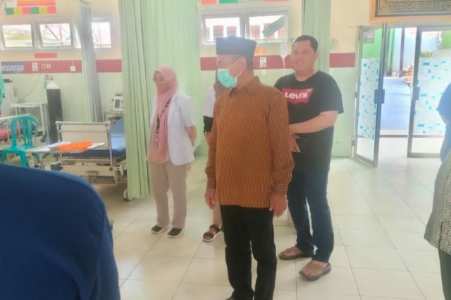 Mendadak, Bupati Mashuri Sidak Ruang Operasi RSUD Bangko