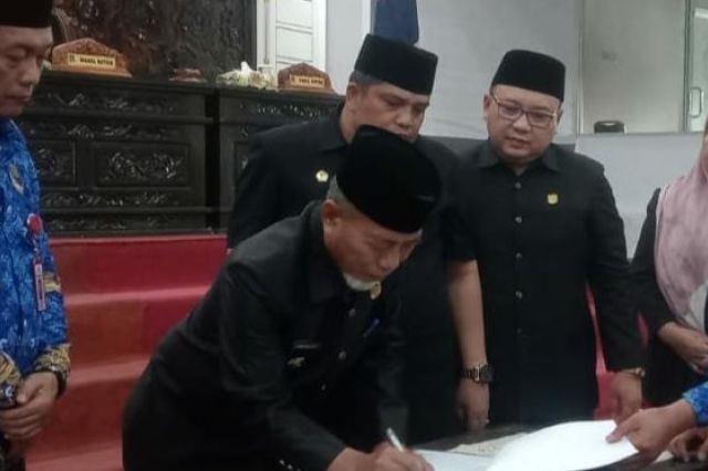 Merangin Punya 8 Perda Baru: Pengelolaan Ponpes Hingga Perlindungan Lahan Pertanian