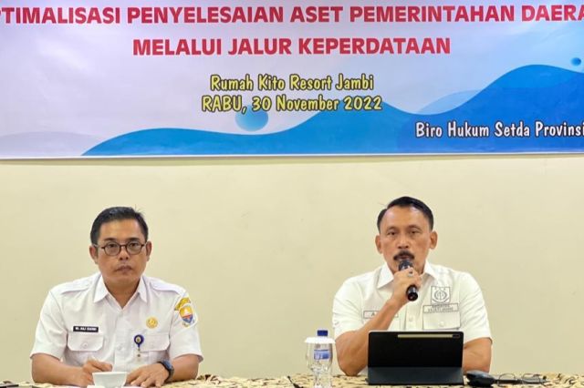 JPN Kejati Jambi Ingatkan Pemprov Selesaikan Aset