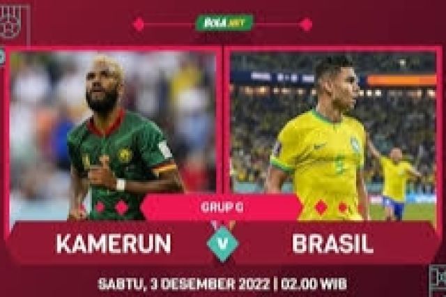 Link Nonton Live Streaming Brazil vs Kamerun Piala Dunia 2022 Qatar