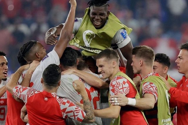 Kalahkan Serbia, Swiss Dampingi Brazil ke 16 Besar Piala Dunia 2022 Qatar