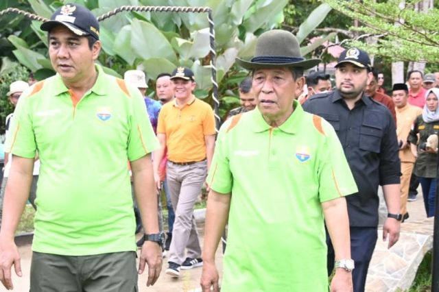 Dibuka Wagub Abdullah Sani: Open Rafting Geopark Merangin Jambi Dimulai
