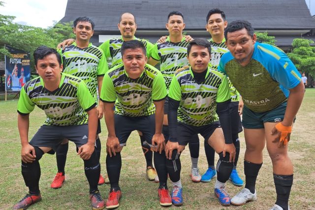 Tim Pers FC B Taklukkan Satpol PP di Laga Kedua Turnamen Futsal Antar OPD