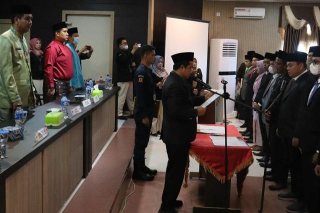 KPU Merangin Lantik 120 Orang PPK Pemilu 2024