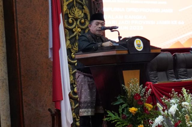 HUT ke-66 Jambi: Capaian Pembangunan Provinsi Jambi Meningkat