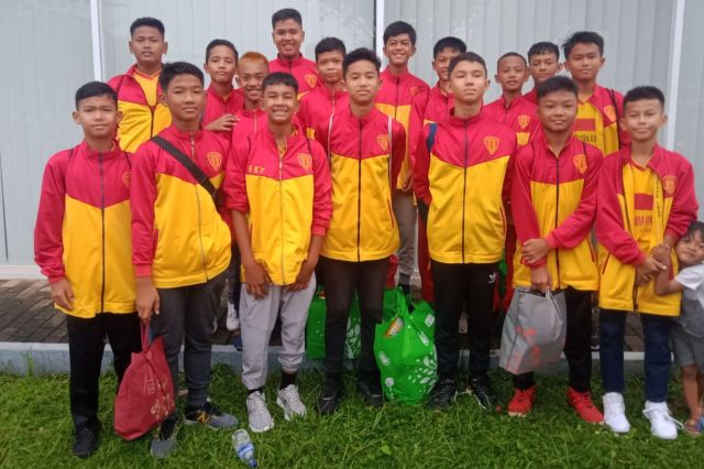 Tim U-13 SSB Gelora Karya Bawa Nama Jambi Bertolak ke Yogyakarta, Pengurus: Kita Targetkan Juara