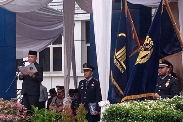 Gubernur Al Haris Jadi Irup Peringatan Hari Bhakti Imigrasi ke-73
