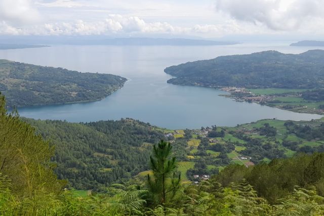 Ekspedisi Toba- HPN 2023: Geosite Sipinsur Manjakan Mata dengan Panorama Danau Toba yang Eksotis