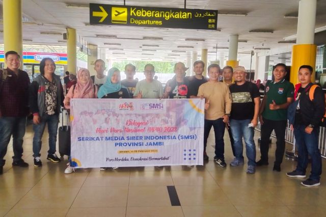 Hari Ini Gelombang Kedua Delegasi SMSI Provinsi Jambi Menuju HPN 2023 di Medan