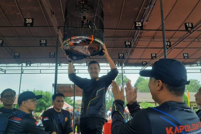 1500 Peserta Ikuti Lomba Seni Burung Berkicau Piala Kapolda Jambi