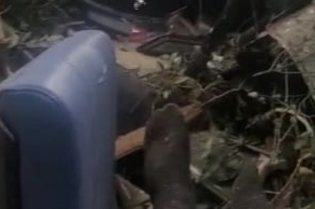 Beredar Video Kecelakaan Helikopter yang Ditumpangi Kapolda Jambi