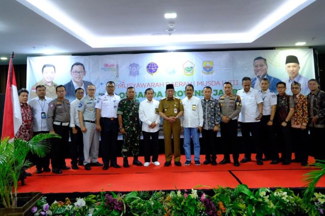 Wagub Abdullah Sani Buka Musda VIII Organda Provinsi Jambi