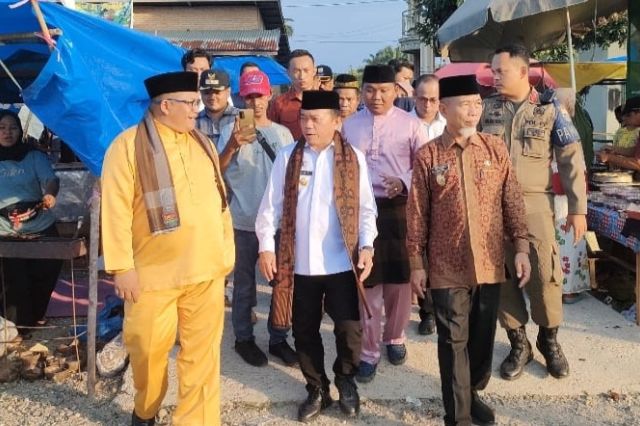 Gubernur Al Haris Resmikan Pasar Koto Baru Tabir Lintas