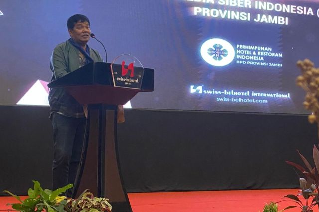 Hadiri Media Gathering Swiss-Belhotel Jambi: Mukhtadi Perkenalkan Organisasi SMSI