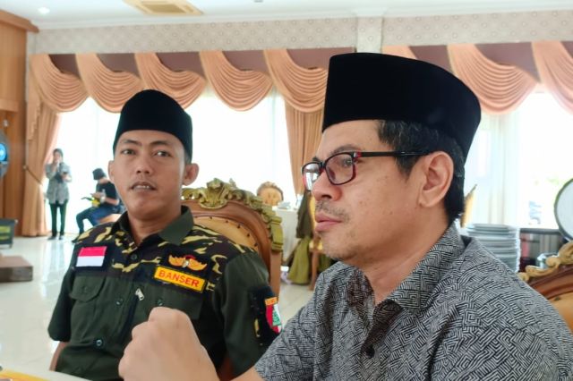 Ansori Hadiri Halal bi Halal Banom NU Tebo