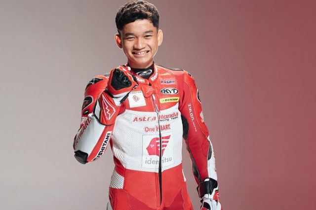 Fadillah Arbi Siap Taklukkan JuniorGP 2023 Bersama Astra Honda Racing Team