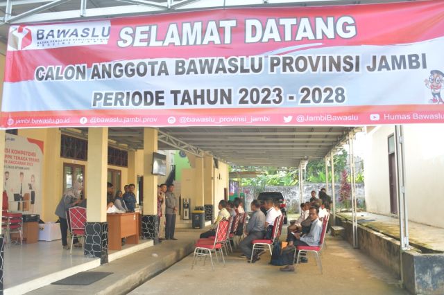 Timsel Bawaslu Jambi Sebut Semua Peserta Hadir Saat Tes CAT
