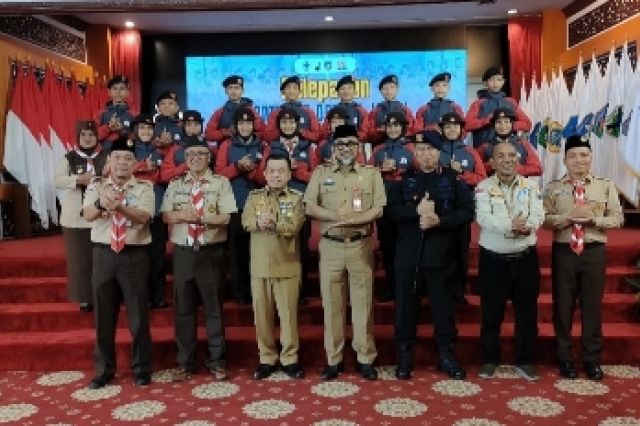Gubernur Al Haris Lepas Kontingen Pramuka Jambi LT-V 2023: Ini Nama-namanya