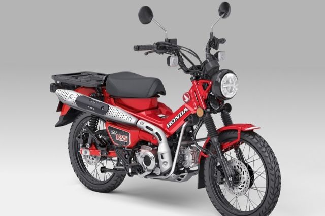 Ikon Motor Bebek Trekking Honda CT125 Tampil Lebih Modern