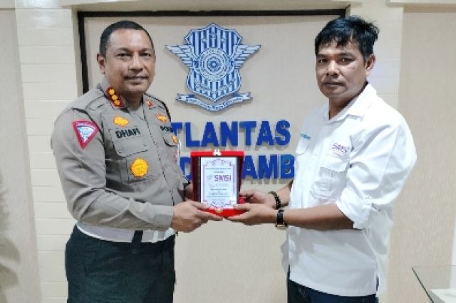 Sinergisitas Media dan Polri: Ketua SMSI Provinsi Jambi Apresiasi Dit Lantas Polda Jambi