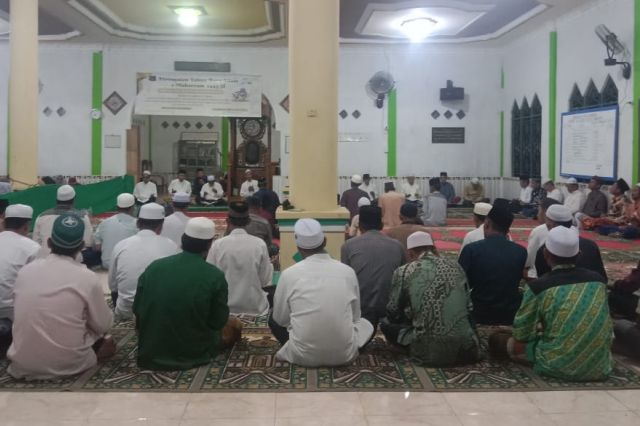 Kades Tungkal IV Desa Sambut Baik Acara Peringatan 1 Muharram yang Dilaksanakan Majelis Ta'lim Asy-Syifa