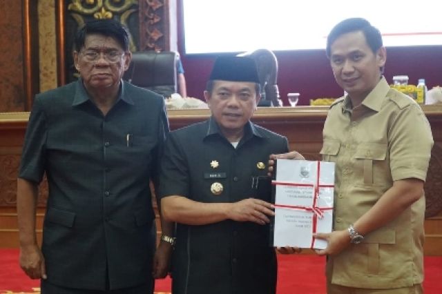 DPRD Jambi Gelar Rapat Paripurna Penyampaian Nota Pengantar Rancangan KUPA PPAS 2023