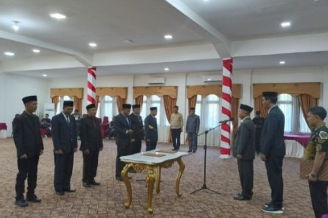 Bupati Mashuri Lantik 6 Pejabat Eselon II Merangin: Ini Nama-namanya