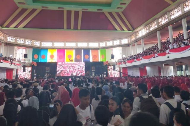 Diikuti 6500 Mahasiswa: Kapolda dan Wakapolda Jambi Hadiri Konser Anti Radikalisme di UNJA