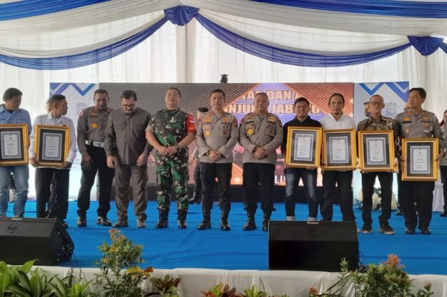 SMSI Provinsi Jambi Terima Penghargaan dari Kapolda Jambi