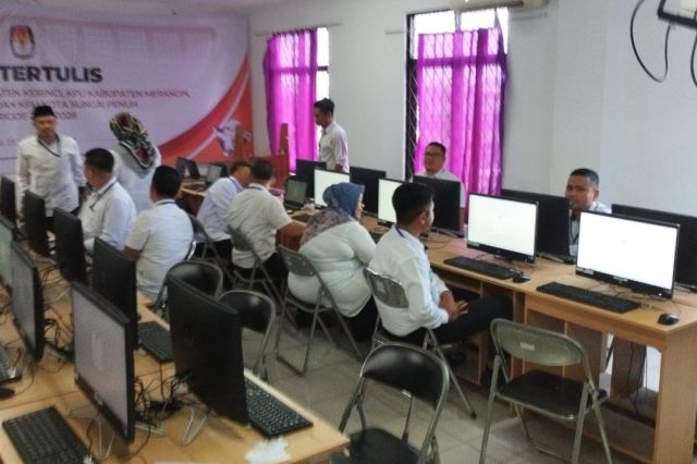 Tes Tertulis 4 KPU Kabupaten dan Kota di Jambi: 3 Peserta Tak Datang