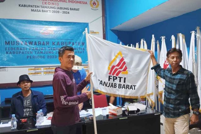 Ahmad Pimpin FPTI Tanjab Barat Periode 2023-2027