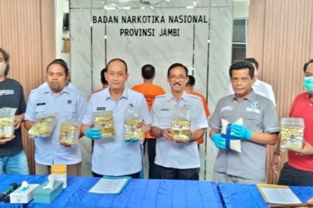 BAANAR Gp Ansor Apresiasi Kinerja BNN Jambi Gagalkan Peredaran 10 Kg Sabu dan 5.000 Ekstasi