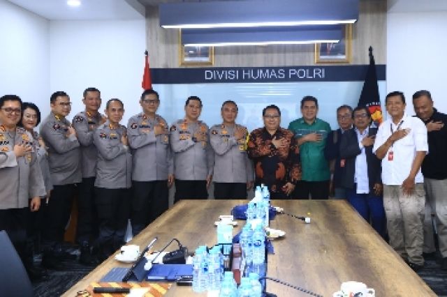 Humas Polri dan SMSI Perkuat Kolaborasi Wujudkan Pemilu Damai