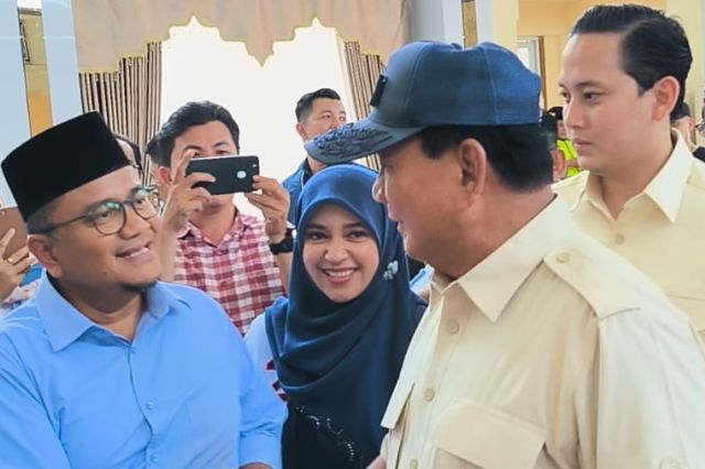 Sambut Prabowo di Jambi: Maulana Yakin Pilpres Sekali Putaran
