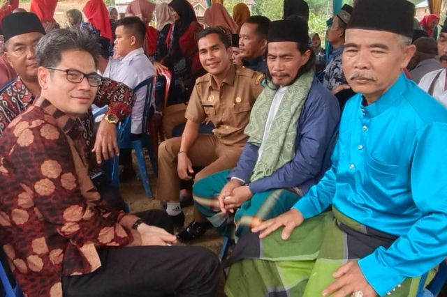 Ansori Hadiri HUT ke 1 Desa Lubuk Mandarsah Ulu