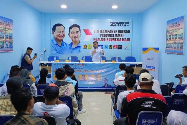 Road Show Fanta Syariah Prabowo-Gibran: Siap Menjemput Kemenangan Suara Milenial di Jambi