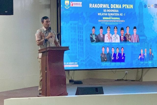 Edi Purwanto: Mahasiswa Harus Kritis dan Memiliki Analisis Sebagai Agent of Change