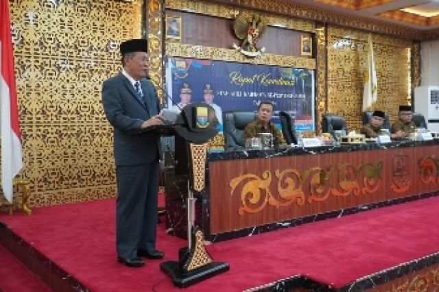 Wagub Abdullah Sani Harap Rakor Staf Ahli Jadi Media Wujudkan Kesejahteraan Masyarakat Jambi