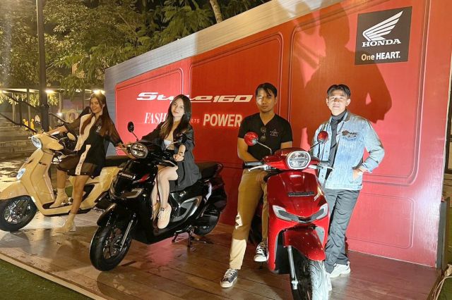 Pikat Masyarakat Jambi: Sinsen Resmi Luncurkan Skutik Premium Fashionable New Honda Stylo 160
