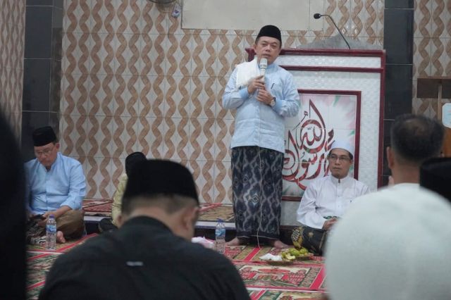 Safari Ramadan di Desa Meranti: Gubernur Al Haris Ajak Masyarakat Pererat Silaturahmi