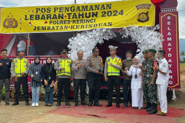 Pantau Arus Lalu Lintas saat Arus Balik Lebaran: Ditlantas Polda Jambi Atensi Kendaraan Sumbu Tiga ke Atas Dilarang Melintas