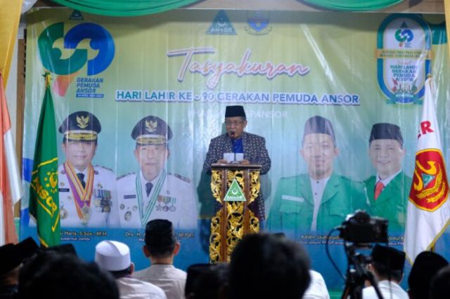 Wagub Abdullah Sani Harap GP Ansor Perkuat Sinergi Bersama Pemerintah