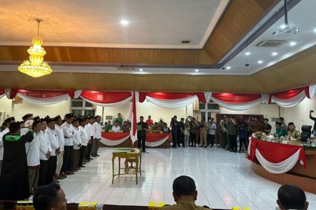 Gubernur Al Haris dan Kapolda Irjen Rusdi: Jaringan JAS dan Eks Napiter Wilayah Jambi Berikrar Setia NKRI