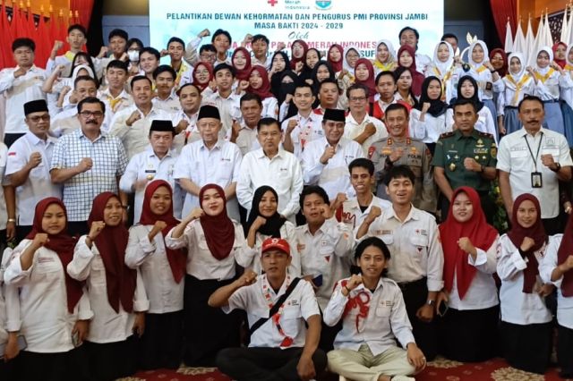 Gubernur Al Haris Sebut Pentingnya Keberadaan PMI di Tengah Bencana