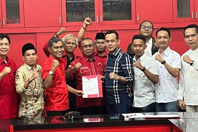 Al Haris utus Hasan Mabruri Bersama Tim Milenial Ambil Formulir Pendaftaran Cagub di PDIP