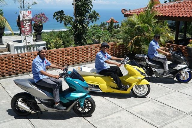 Ingin Cari Inspirasi Modifikasi Canggih: Intip Honda PCX160 Karya Juara HMC  