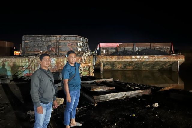 Terkait Kapal Tongkang Tabrak Jembatan: Ditpolairud Polda Jambi Tahan 3 Kapal dan Tetapkan Nahkoda Tersangka
